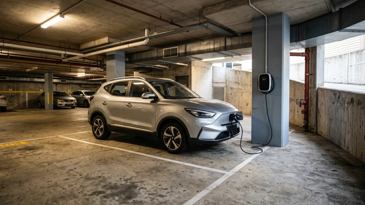 Can you get an EV charger installed in a Brisbane apartment or strata complex? in Carseldine