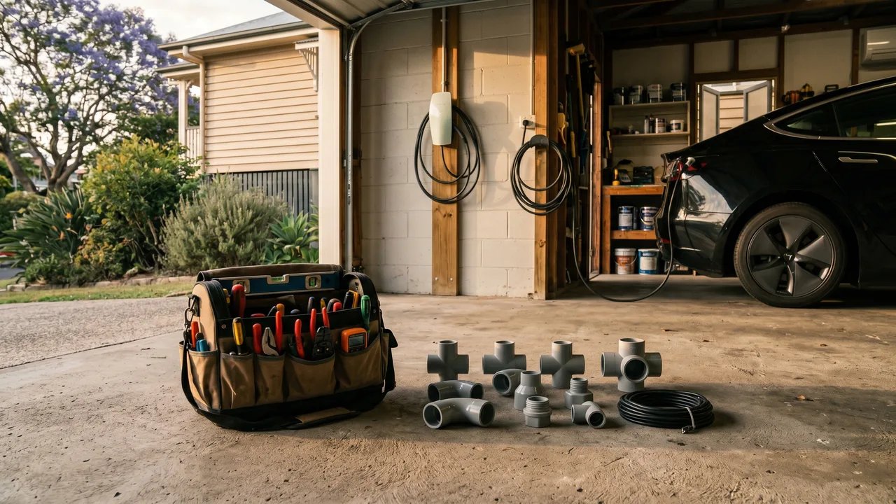 What drives the cost of an EV charger installation in Brisbane? in Carseldine