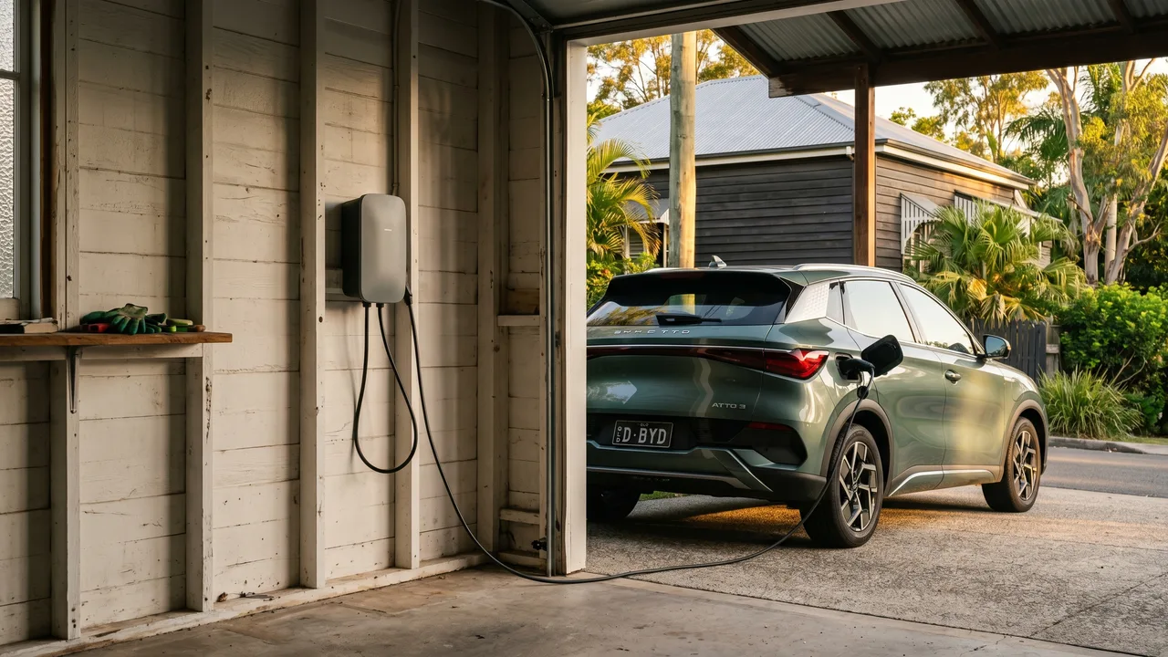 What actually happens when you get an EV charger installed in Carseldine? in Carseldine
