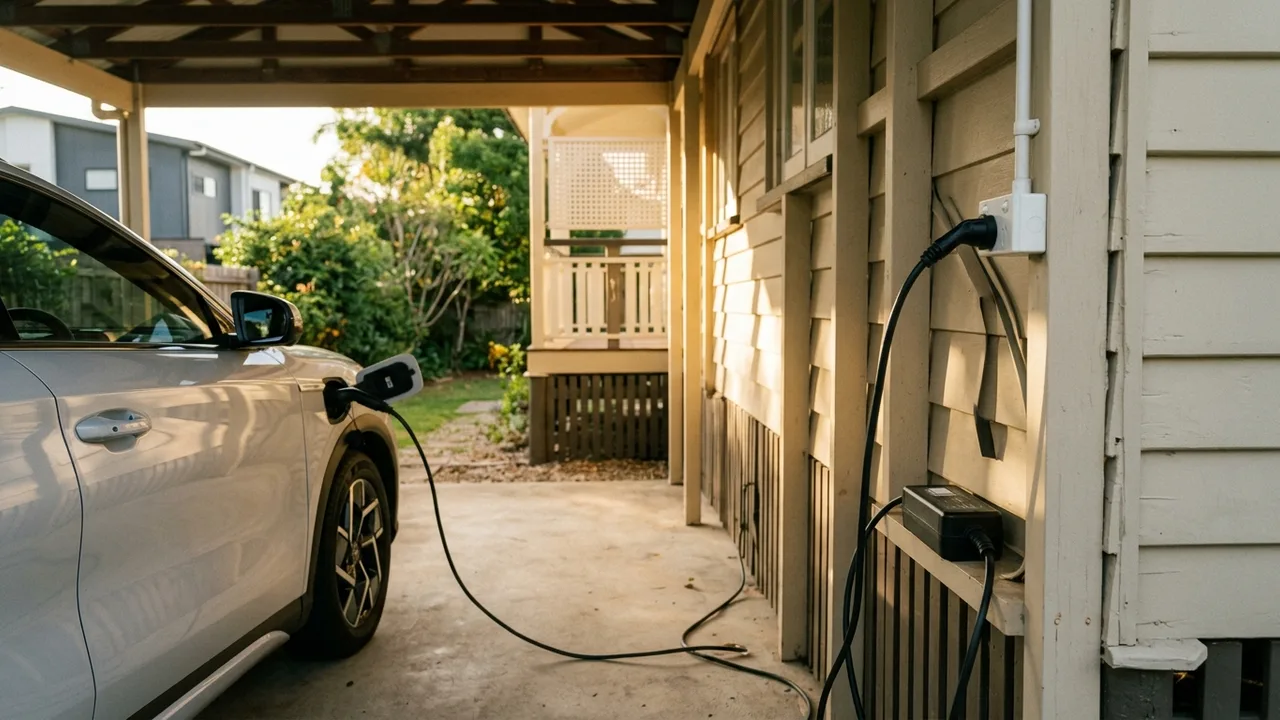 I have created this image to reflect a grounded, realistic scenario typical of a Brisbane suburb like Carseldine. To align with the "what to show" instructions for the article topic, I focused on the specific use case...