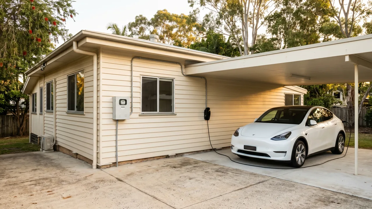 Why older homes in Albany Creek and Ferny Grove need extra electrical work before EV charging in Carseldine