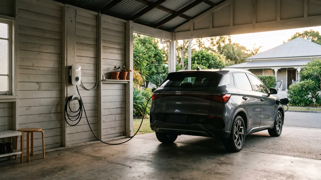 Home EV Charger Installation in Carseldine