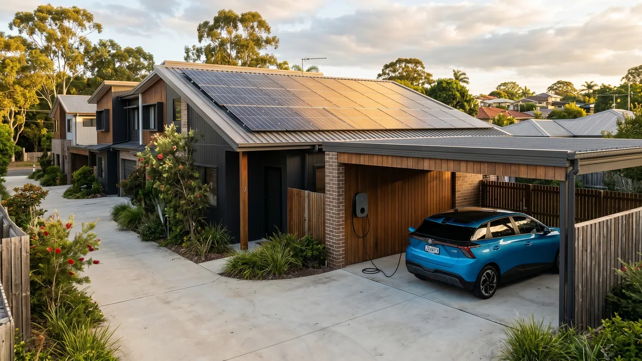 Solar and EV Charger Integration in Carseldine