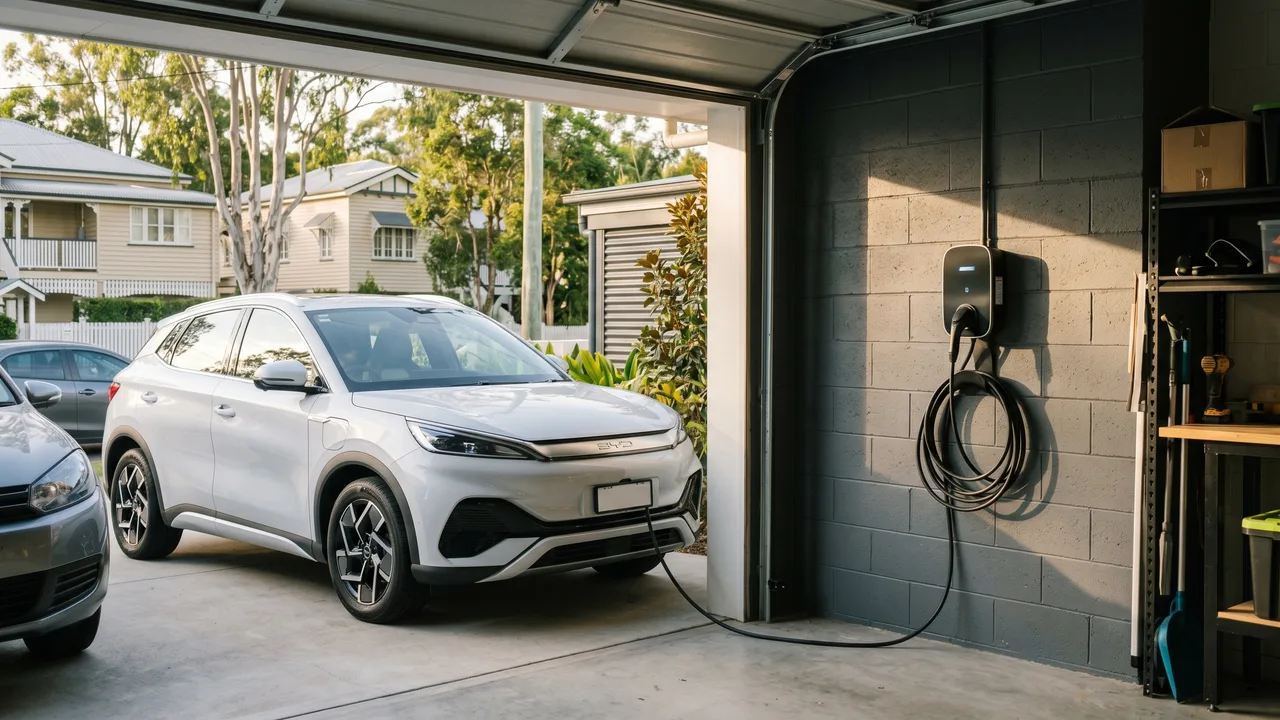 Three-Phase EV Charger Installation in Carseldine